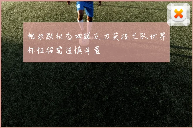 帕尔默状态回暖乏力英格兰队世界杯征程需谨慎考量